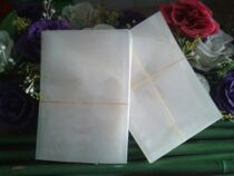 30*40 food vacuum bag Custom vacuum packaging bag printing liquid grains meat size rice emptying bag