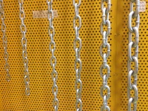 Galvanized chain IRON chain strip hanging lamp chain LIGHT frame chain hanging billboard chain WELDING mouth GALVANIZED chain 8MM