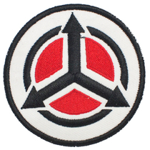 Triangle Arrowhead Round Peter with embroidered label with embroidered label