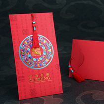  Red envelope Wedding creative festive Red Packet Personality New Year 100 yuan red envelope gift gold bag Tie the knot