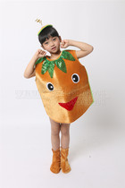 Kiwi fruit watermelon fruit vegetable dance suit early childhood education Park childrens role-playing stage performance costume