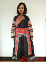 Old embroidered clothing Miao handmade embroidery pieces minority handmade clothing old embroidered clothing three-piece T2196