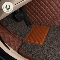 Special GAC Chuanqi GM8 foot pad GM8 special fully enclosed leather silk ring seven-seat car foot pad modification