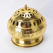 Hedge Buddha 2015 new copper incense burner incense burner sandalwood stove kgold bronze covered sandalwood stove