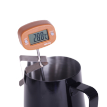 Electronic Pen pull Cup coffee milk foam thermometer cappuccino coffee milk powder measuring thermometer pull flower pen