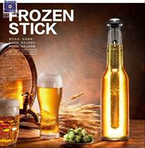Iced stainless steel ice wine stick stainless steel popsicle hollow refrigeration liquid conductor ice beer champagne partner
