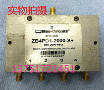 ZB4PD1-2000-S Mini 800-2000MHz SMA 4 Wideband RF Microwave Coaxial Power Divider