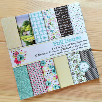 Diartisanal Pure Original 6 Inches Small Clear New Hands Tent Background Material Paper Junkjournal Material 24 Zhang 160G