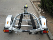 Vertical Single Motorboat Trailer Yacht Trailer Road Subboat Trailer suitable for 2 3 m single motorboat