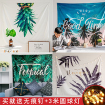 Douyin background cloth ins hanging cloth home Nordic wall hanging creative girl room dormitory bedroom bedside decoration