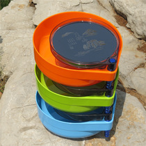 Wanghai full magnetic bubble bait box set pull bait plate competitive scattered cannon bait box scattered Bubble Bowl fishing box Special