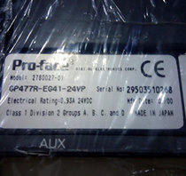 Plofis almost brand new GP477R-EG41-24VP for sale and repairable