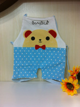 Bunbile infants winter thin cotton clip cotton with feet belly pocket newborns -6 - month baby acclimatition