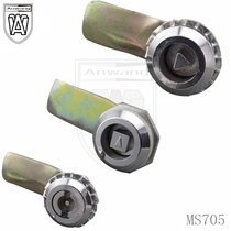 MS705 White hook lock turn tongue lock distribution box lock power distribution cabinet lock distribution cabinet lock triangle lock