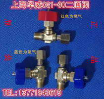  Original Shanghai Warwick CG1-30 gas cutting trolley accessories oxygen acetylene two-way valve control valve air valve