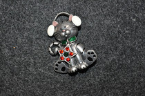 Western antique jewelry vintage Rhine with diamond stereo tin-wearing headphones for cat childs pod needle