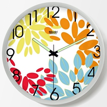 Medin clock and clock living room mute color pastoral art creative luminous resin wall watch C611