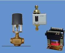 DN50 electric differential pressure bypass valve DN40 electric control valve threaded connection cast copper electric two-way valve