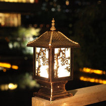 Thickened Gate Lamppost Lamp House Lamp Wall Lamp Lamppost Outdoor lamp Garden Lamp Villa Pillar Dome Lamp Gate Lamp