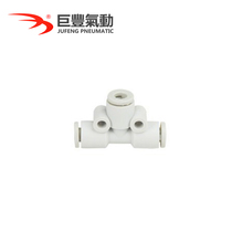 KJT03-00 KJT23-00 KJT04-00 KJT06-00 of Jufeng pneumatic T-shaped equal diameter tee joint