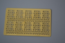 General gun truck upgrade parts gun pressure plate etching sheet universal ancient sailing ship modification accessories