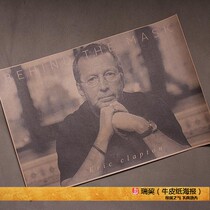 Eric Clapton Poster Eric Clapton The Great Guitarist Poster European and American Rock Bands