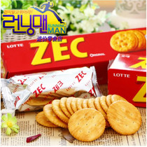 South Korea imported biscuit Lotte Jack savory crispy biscuit snack 100g