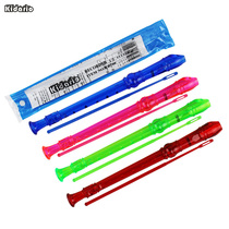 Vertical flute 8 holes 700 Deed flute Students Transparent Colorful Children Students Eight Holes Straight Flute Classroom Flute English