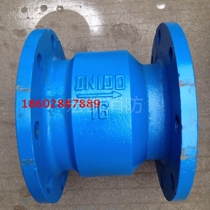 HC41X-16 flange silencer check valve DN100 horizontal vertical silencer check valve one-way valve Chengdu