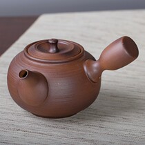 Taiwan Lubao ceramic side handle kettle sand bottle alcohol carbon stove pot Tea health pottery pot old tea warm water household