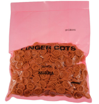 Anti-static finger cover disposable beige latex finger cover electronic industry rubber dust-free finger cover 300g