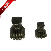 Tiger Foot Sitting Zinc Alloy Small Protective Corner First Accessories Box Handiwork Base Accessories Wrap Corner C-017 Small Number