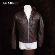P370 Old Shoulder 39 Cowhide Leather Leather Jacket Leather Jacket 3 Shrinkable Slim Special