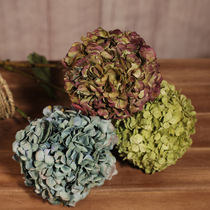 Hydrangea dried flowers real flowers home decoration bouquet Yunnan direct air-dried natural inserted dried flowers diy flower materials