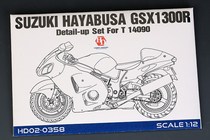 HobbyDesign model etched Sheet 1 12 Suzuki zhun GSX 1300R HD02-0358