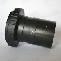 Microscope External single reverse phase machine turning connector 1X single-anti-camera Microscopy turn connector