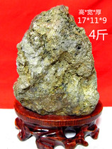 Fine natural gold ore mineral crystal original stone ornaments strange stone with honeycomb rare gold stone 4