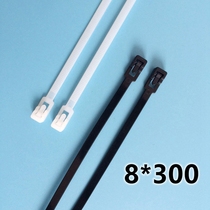 Retractable adjustable nylon strap 8*300 plastic live buckle detachable 100