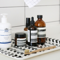 DAISYHOME Nordic ins rectangular tray Breakfast plate cup plate Plastic tea plate Kitchen decoration storage plate