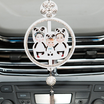  Car pendant Car pendant Car jewelry diy photo customization Korean crystal gift pendant pendant ornaments