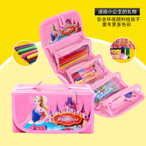 Painting set childrens painting tool brush set learning equipment New color pen set combination art