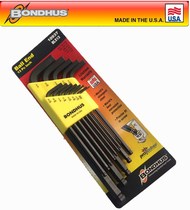 Special price US imports BONDUS Bolton ball head Inner Hexagon Wrench 10937 Ying System of 13 sets of wave head