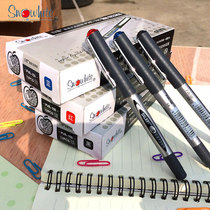 Snow Ball Pen 155 office student stationery black signature pen warhead 0 5 direct liquid neutral pen
