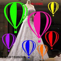 Hot Air Balloon Shop Window Glass Decorative Wall Stickers Kindergarten Mall shops Shops Clothing shop Festive Sticker