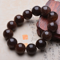And Ji Bi Sapified Jade Natural Bracelet Beads Hand Strings Silicalized Woozed Jade Bracelet 18MM
