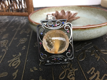 Life tree two golden hair crystal pendant hair beautiful First Encounter 」