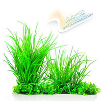 Simulation of water and grass landscape fish tank aquarium decoration products green water grass rear view ornaments lifelike water grass