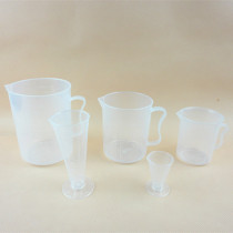 Plastic measuring cup weighing tool dial cup liquid measuring cup 25-5000 ml with handle handle