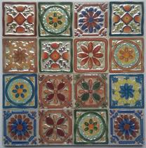 78*78mm electro-optical corner flower background wall tile waist line stairs Mediterranean wall tile flower 80*80mm