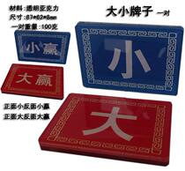 (Idle Fun Workshop) Dice Size Sign Big Big Win Small Win 1 For Price